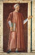 Andrea del Castagno, Famous Persons: Dante Allighieri